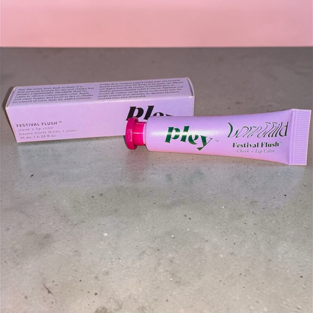Glow Riot Festival Flush Cheek + Lip Color - Plum springs